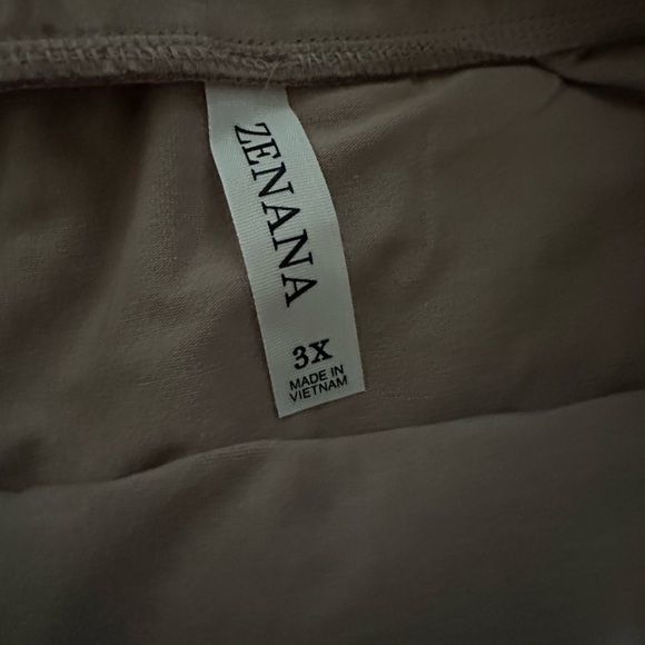 Women’s Mocha Plus Tulip Hem Drawstring Skirt With Side Pockets New 3X - Picture 5 of 8